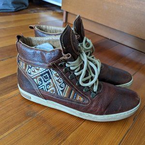 Inkkas Brown Leather Camping Boot